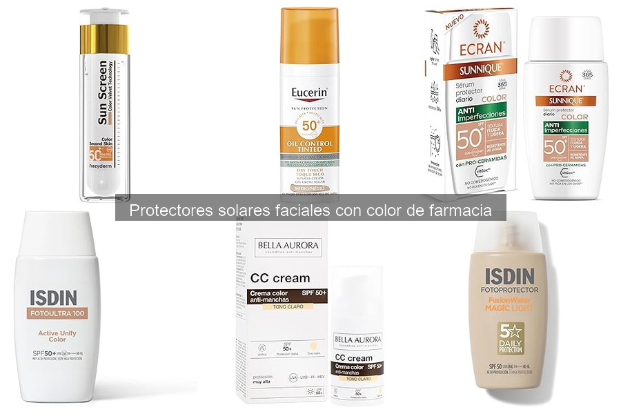 Errores comunes al usar protectores solares con color