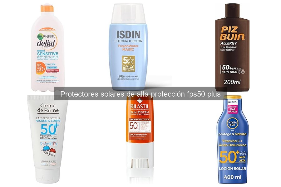 Errores comunes al usar protectores solares FPS 50+