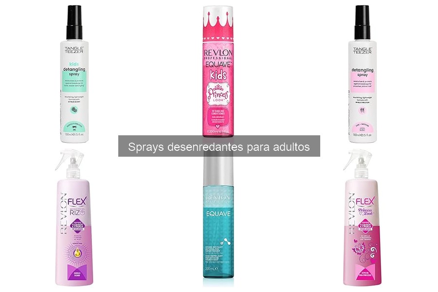 Errores comunes al usar sprays desenredantes para el cabello