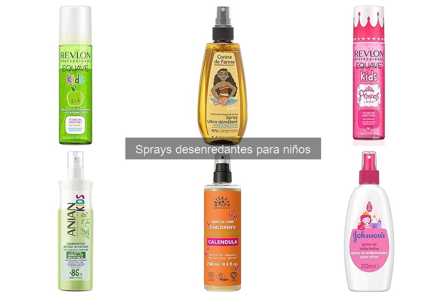 Errores comunes al usar sprays desenredantes para niños