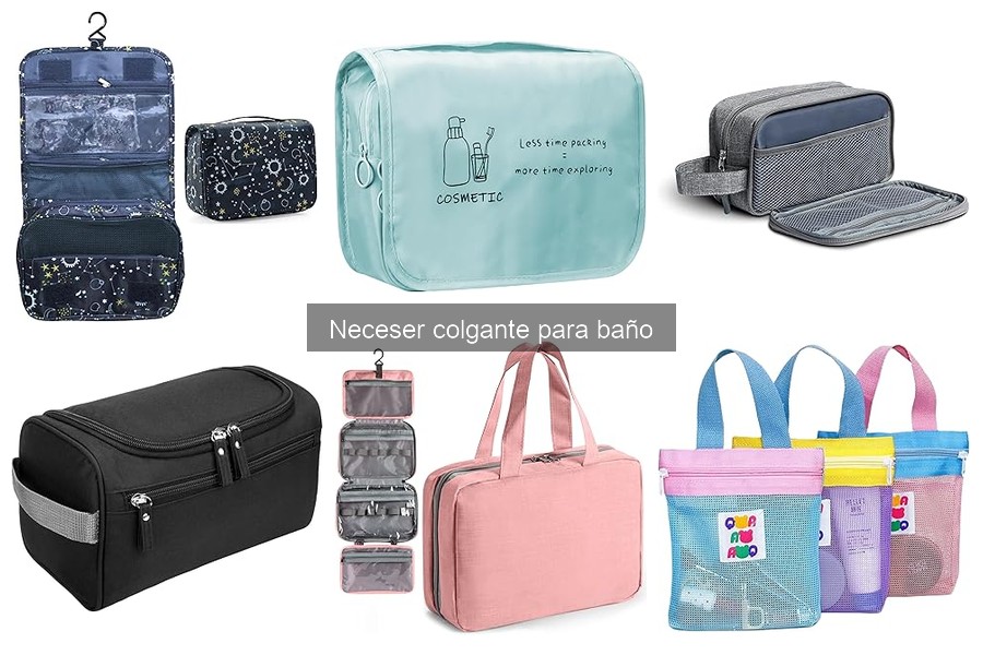 Errores comunes al usar un neceser colgante para baño