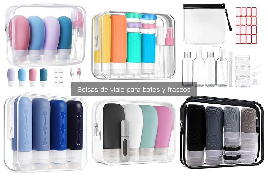Errores comunes con bolsas de viaje para botes y frascos