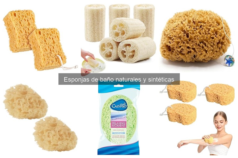 Esponja Natural vs Sintética: ¿Cuál es Mejor para el Baño?