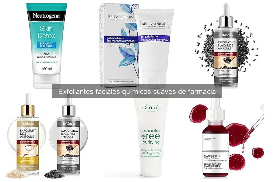 Exfoliantes Faciales Químicos Suaves: ¿Qué Son y Cómo Usarlos?