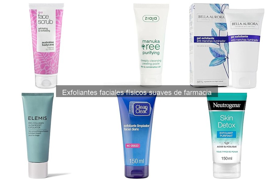 Exfoliantes faciales suaves: ¿son seguros para pieles maduras?
