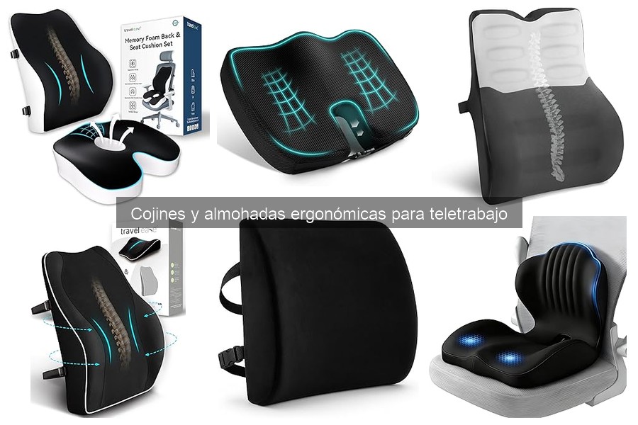 Experiencias de Usuarios con Cojines Ergonómicos para Teletrabajo