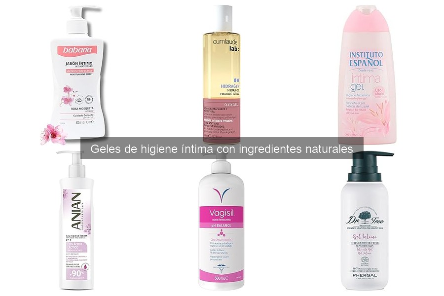Geles de higiene íntima para equilibrar el pH