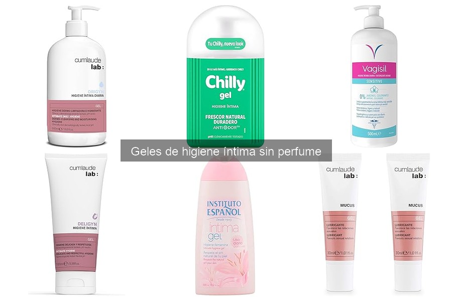 Geles de higiene íntima sin perfume: ¿son seguros?