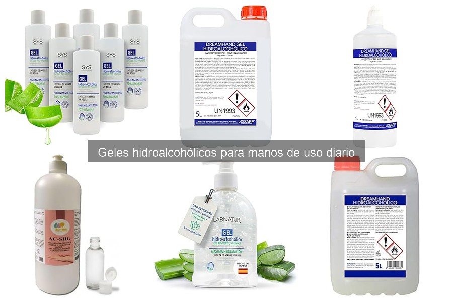Geles hidroalcohólicos: formatos y presentaciones para tu higiene