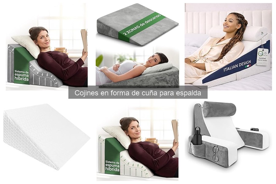 Guía de compra: cojines en forma de cuña para la espalda