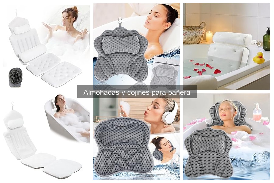 Guía de compra de almohadas para bañera: tips y recomendaciones