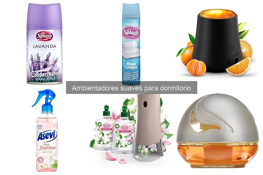 Guía de compra de ambientadores suaves para dormitorio
