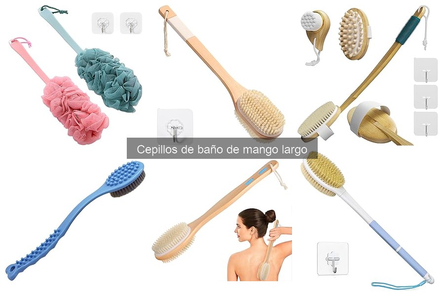 Guía de compra de cepillos de baño de mango largo