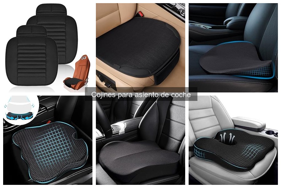 Guía de compra de cojines para asiento de coche