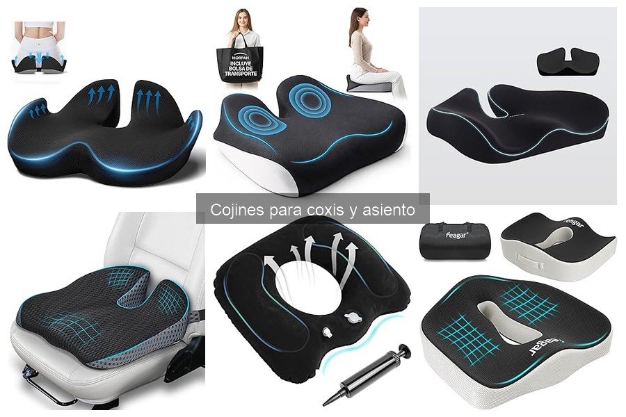 Guía de compra de cojines para coxis: cómo elegir el mejor