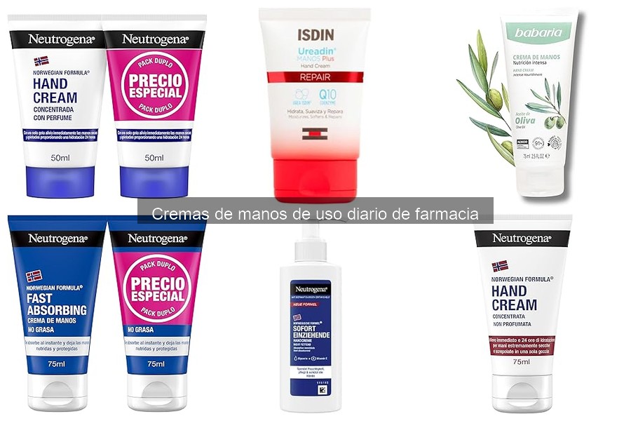 Guía de compra de cremas de manos de farmacia