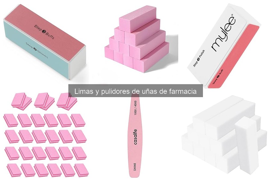 Guía de compra de limas y pulidores de uñas de farmacia
