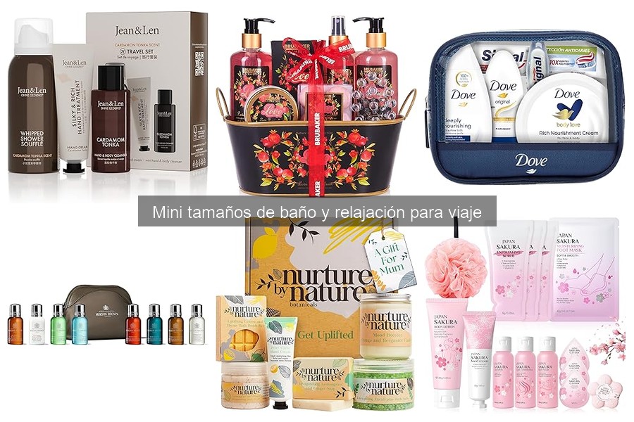 Guía de compra de mini tamaños de baño para viaje