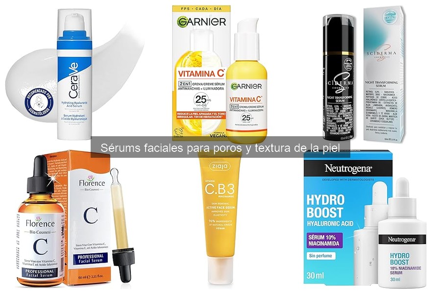 Guía de compra de sérums faciales para mejorar la textura