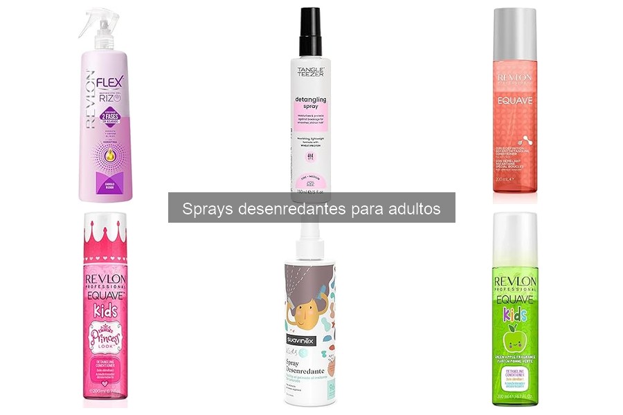 Guía de compra de sprays desenredantes para adultos