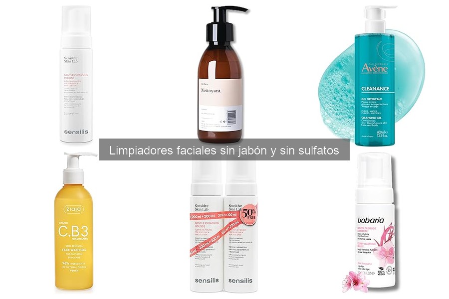 Guía de compra: Limpiadores faciales sin jabón y sulfatos