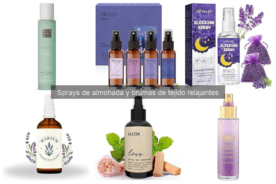 Guía de sprays de almohada y brumas relajantes