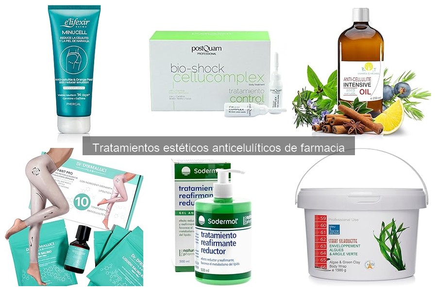 Guía de tratamientos estéticos anticelulíticos en farmacia