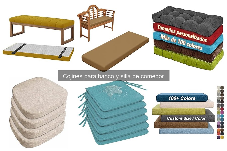 Guía para elegir el mejor cojín de banco de comedor