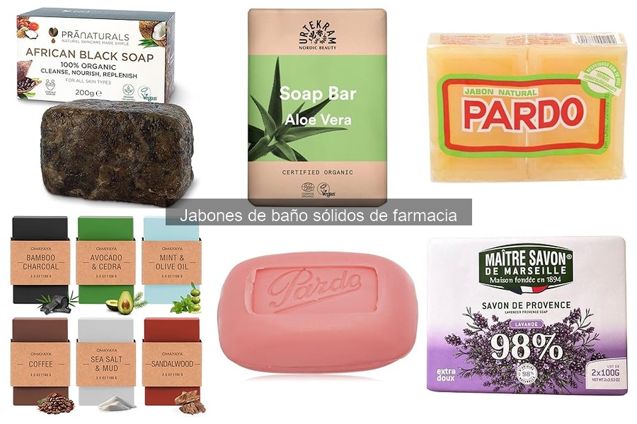 Guía para elegir el mejor jabón de baño sólido de farmacia