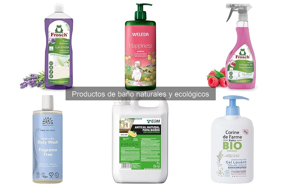 Guía para elegir productos de baño naturales y ecológicos