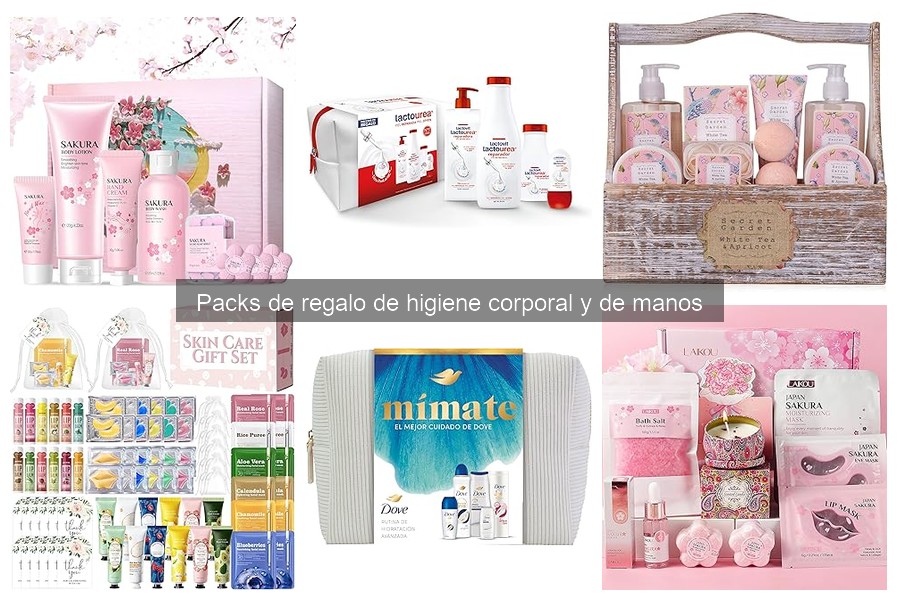 Guía sobre Packs de Regalo de Higiene Corporal y de Manos