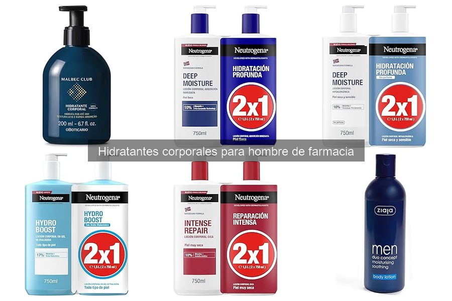 Hidratantes corporales ideales post-deporte para hombres