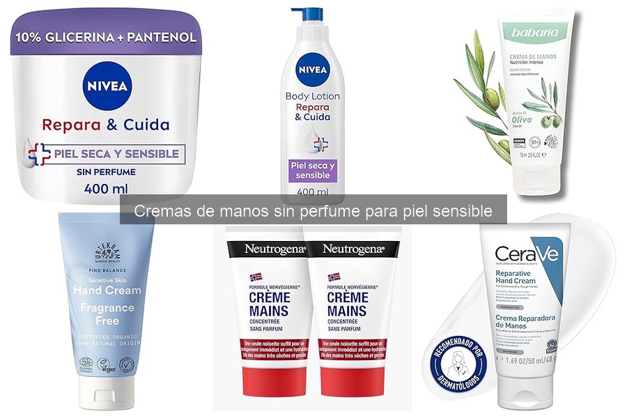 Ingredientes a Evitar en Cremas de Manos para Piel Sensible