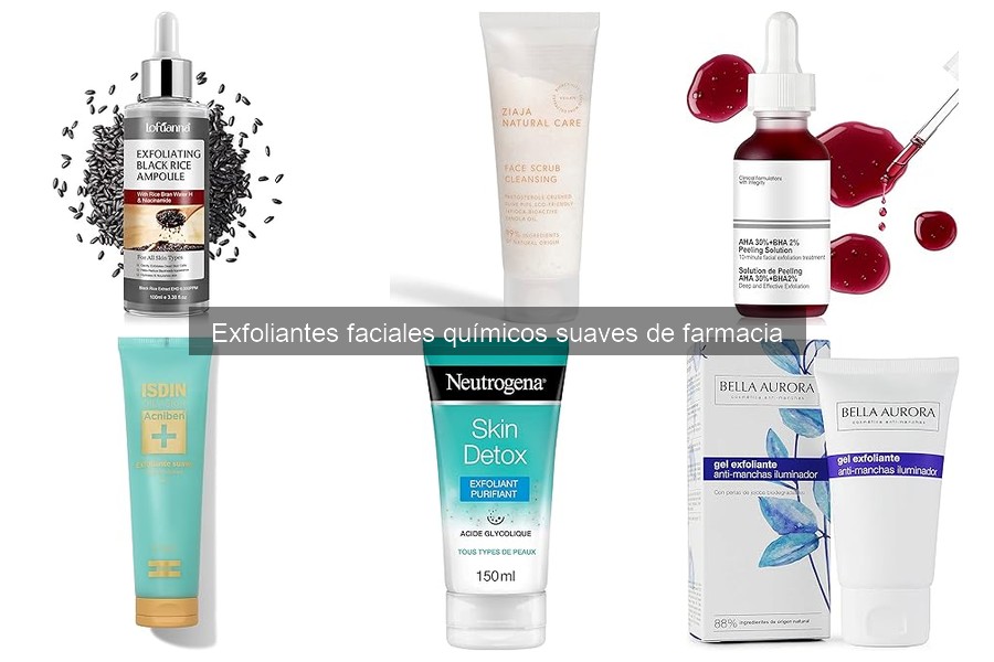 Ingredientes a Evitar en Exfoliantes Faciales Químicos