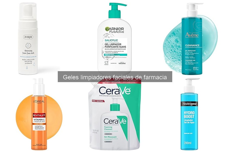 Ingredientes a Evitar en Geles Limpia-Faciales de Farmacia