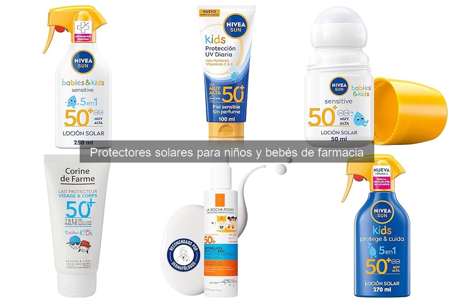 ** Ingredientes a evitar en protectores solares para niños