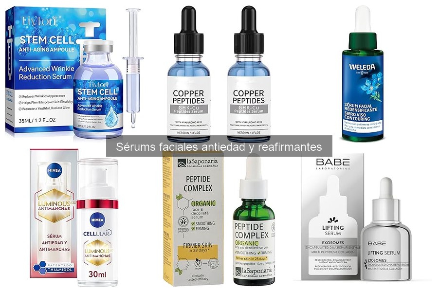 ** Ingredientes a Evitar en Sérums para Piel Sensible