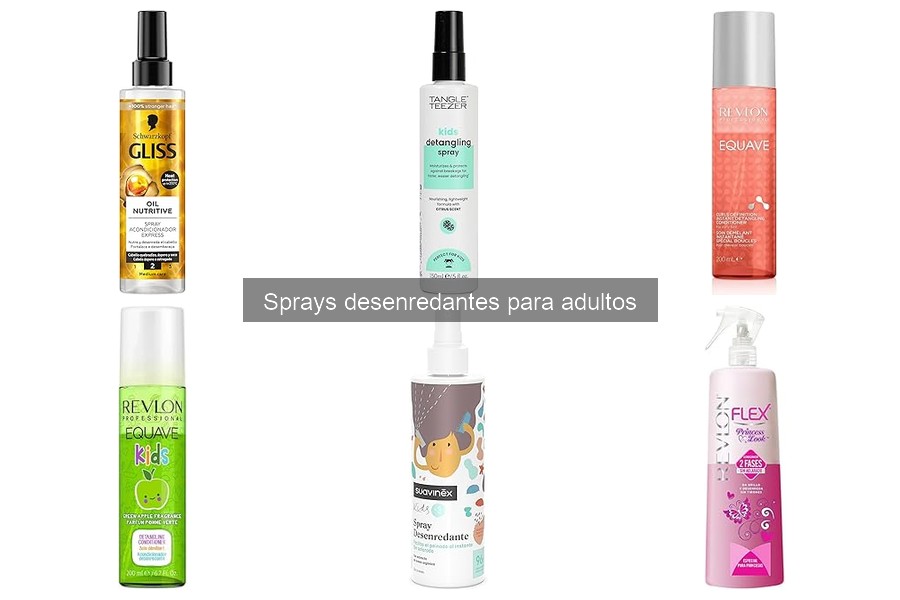 Ingredientes a evitar en sprays desenredantes para adultos