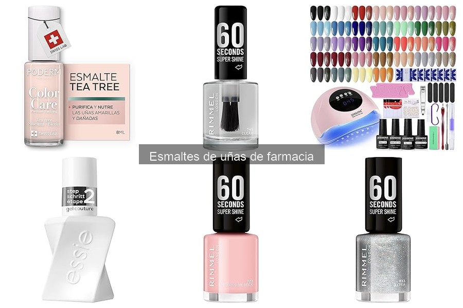 Ingredientes Clave en Esmaltes de Uñas de Farmacia