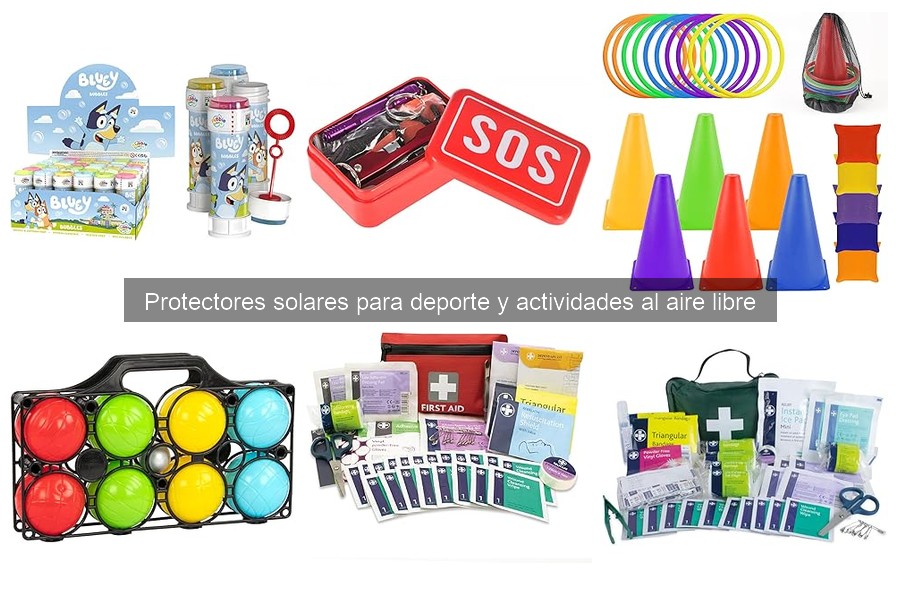 Ingredientes clave en protectores solares para deporte