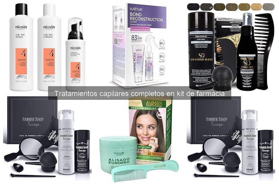 Ingredientes Esenciales en Kits de Tratamientos Capilares