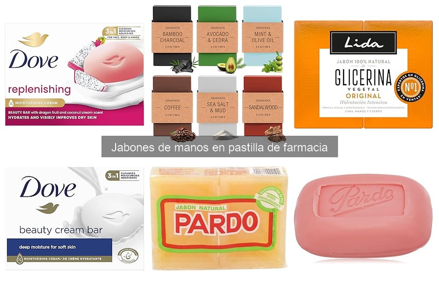 Jabones de manos en pastilla: ¿Causan sequedad en la piel?
