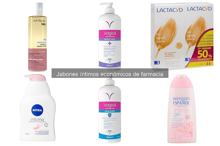 Jabones íntimos económicos: ¿son seguros y eficaces?