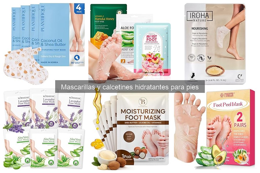 ¿Las mascarillas hidratantes para pies funcionan realmente?