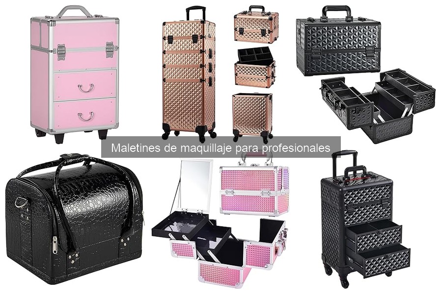 Mantenimiento y limpieza de maletines de maquillaje profesionales