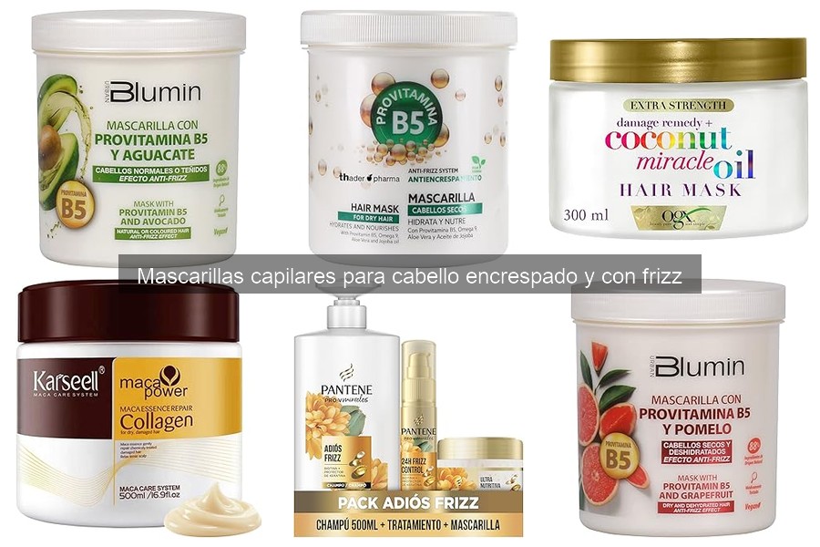 Mascarillas capilares anti-frizz para hombres: mejores opciones