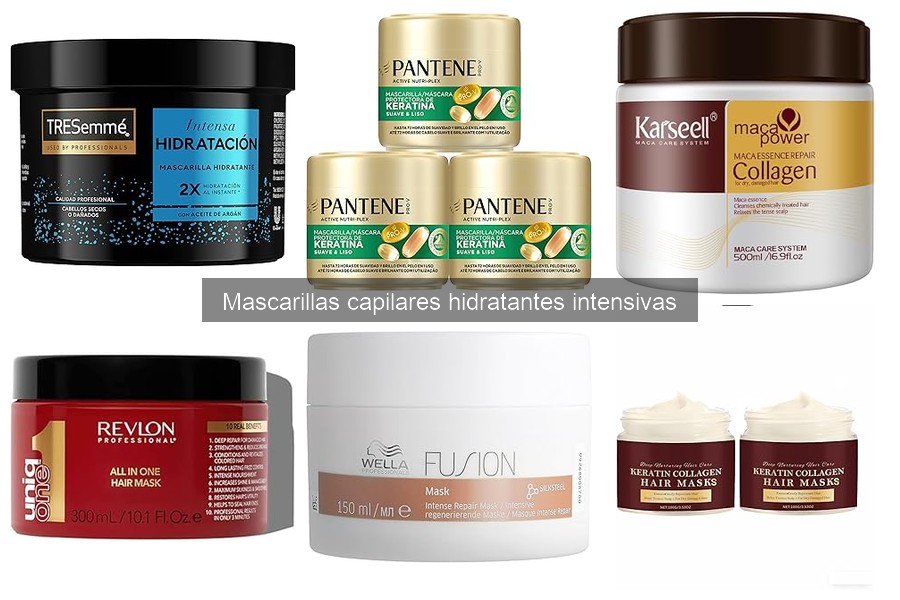 Mascarillas capilares hidratantes para cada tipo de cabello