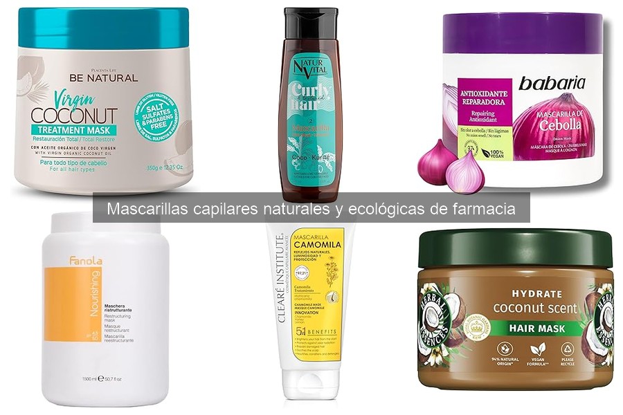 Mascarillas capilares naturales para problemas específicos