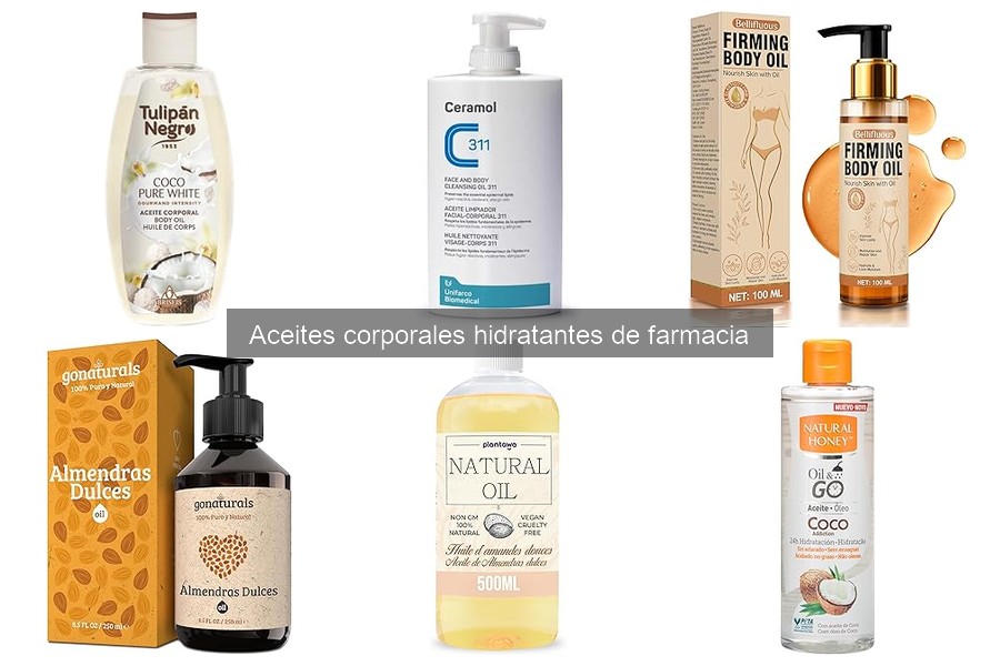 Mejor aceite corporal para piel seca: comparativa 2023