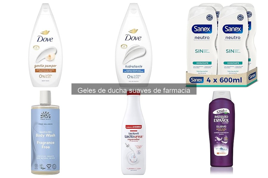 Mejora tu rutina: Cómo usar geles de ducha suaves de farmacia